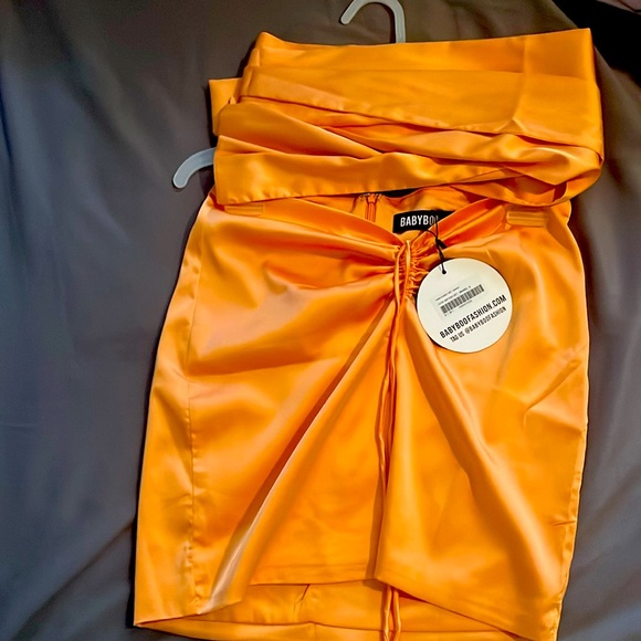 Baby boo mango skirt set with wrap function top - Picture 1 of 1